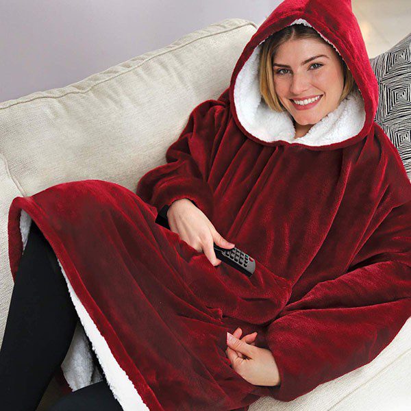 hooded blanket