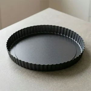 Pajform med lös botten, non-stick quicheform med avtagbar botten