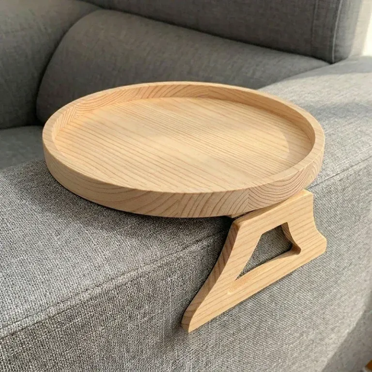wooden sofa arm tray, wooden sofa arm table