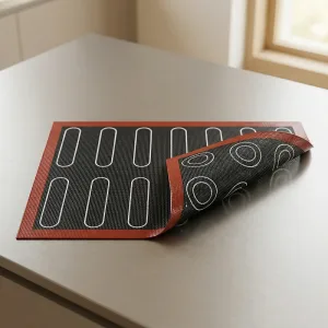 silicone baking mat, non stick baking mat, perforated silicone baking mat