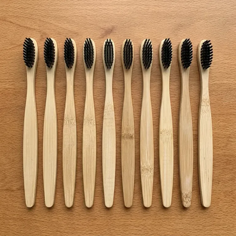 bamboo toothbrush, wooden toothbrush, biodegradable toothbrush, bamboo bristle toothbrush
