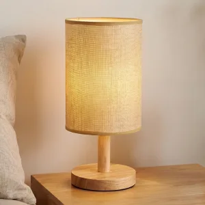 Minimalistisk LED-sänglampa med justerbart nattljus